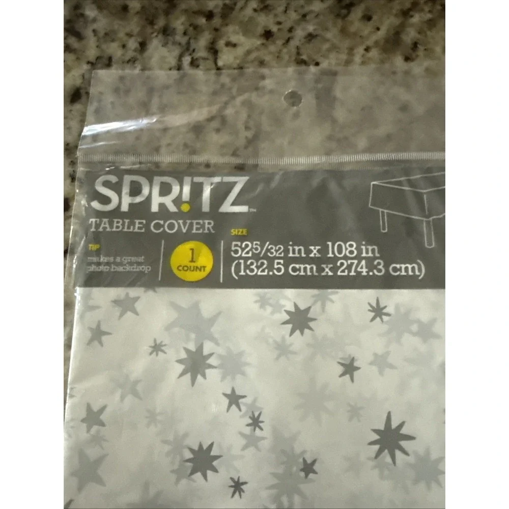 6 Spritz Table Covers Rectangular 52